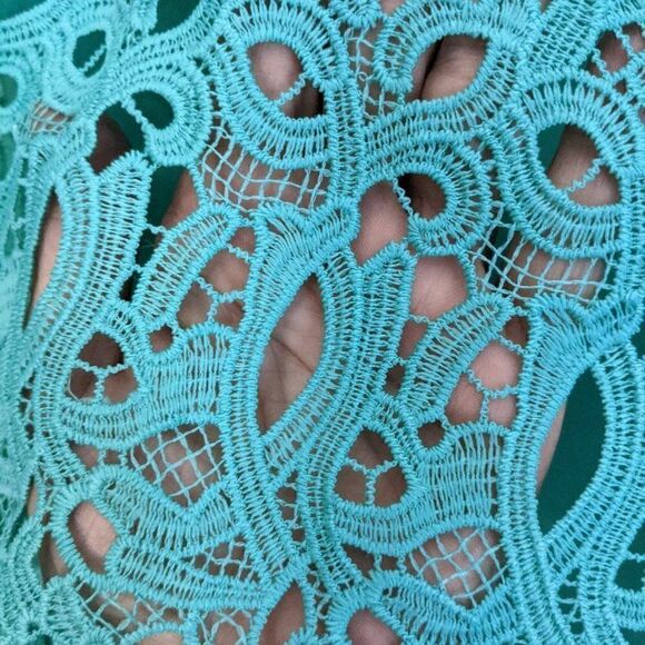 🆕JESSICA LONDON TEAL BLUE 16W SHIRT NWT - Picture 2 of 4